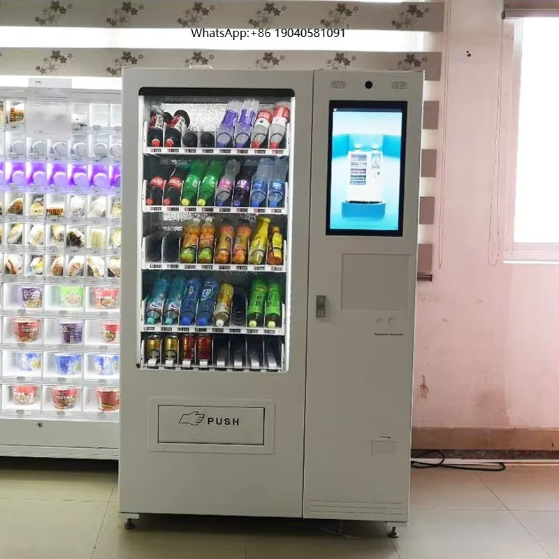 Snacks Food Usa - Refrigerated Food Drink Snack Vending Machine