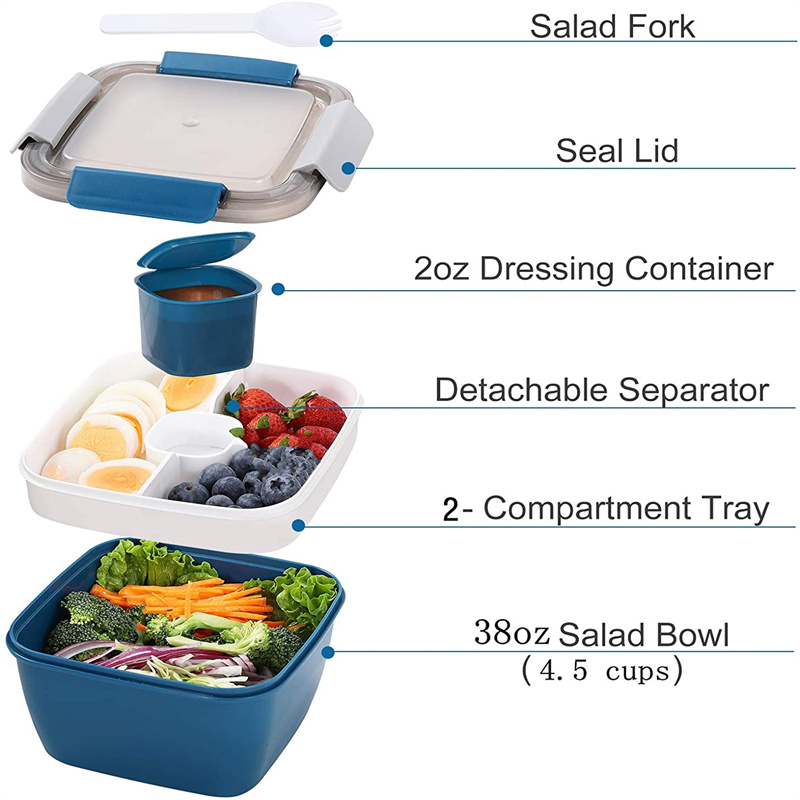 Portable Salad Lunch Container - Food Xxl review and price