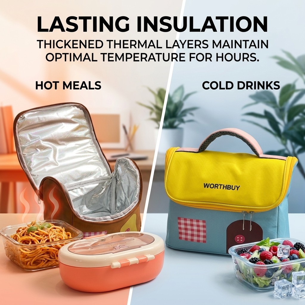 Oxford Thermal Lunch Bag with  - Food Xxl review and price