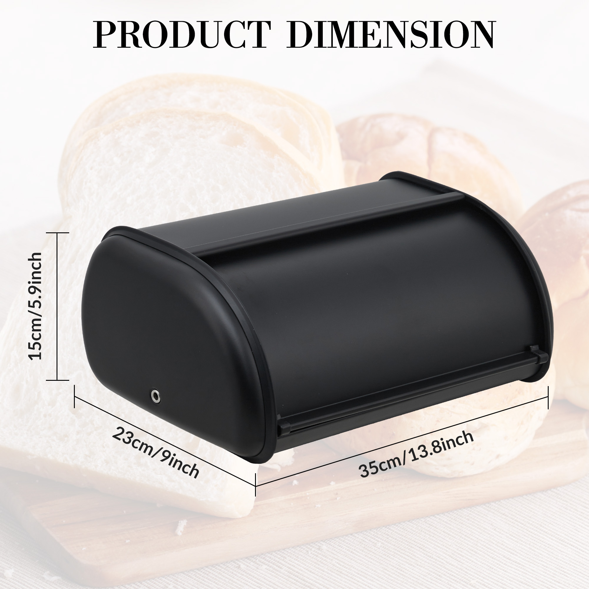 Metal Bread Box for Kitchen Co - Food Xxl review and price