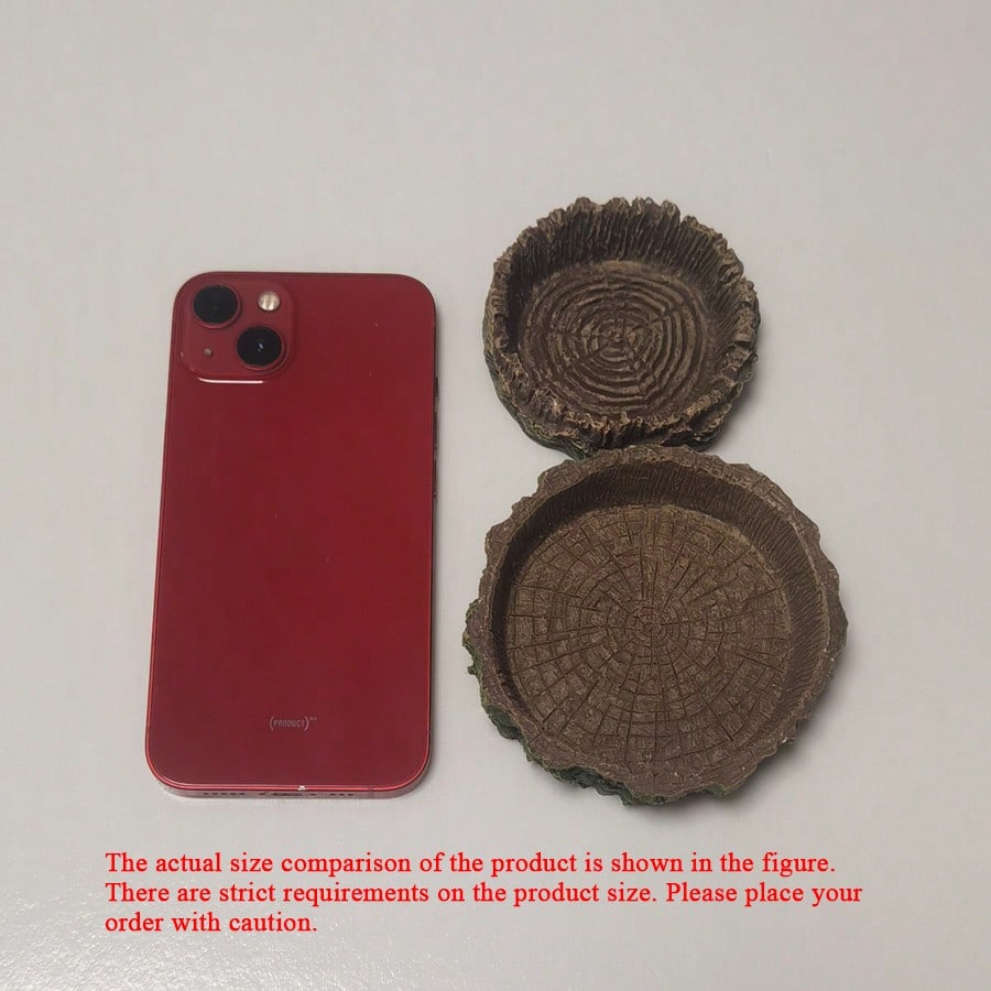 1 pcs Tree Stump  Shaped Repti - Food Xxl review and price