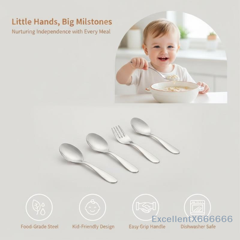 Compact Stainless Spoon And Fo - Food Snacks Ideas For Kids review and price